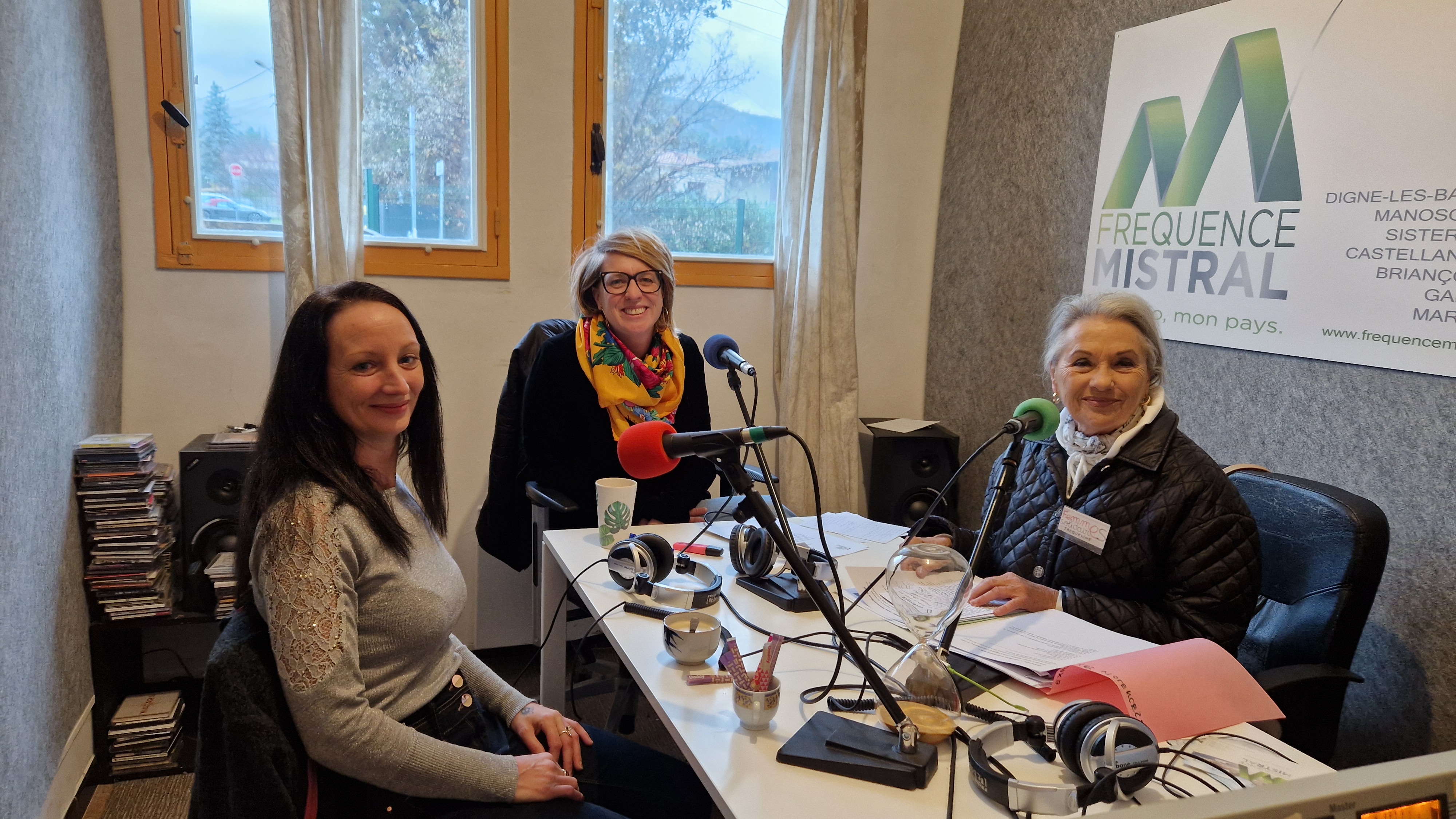 Audrey Declincourt, Lucille Thiébot et Jacqueline Hennegrave
