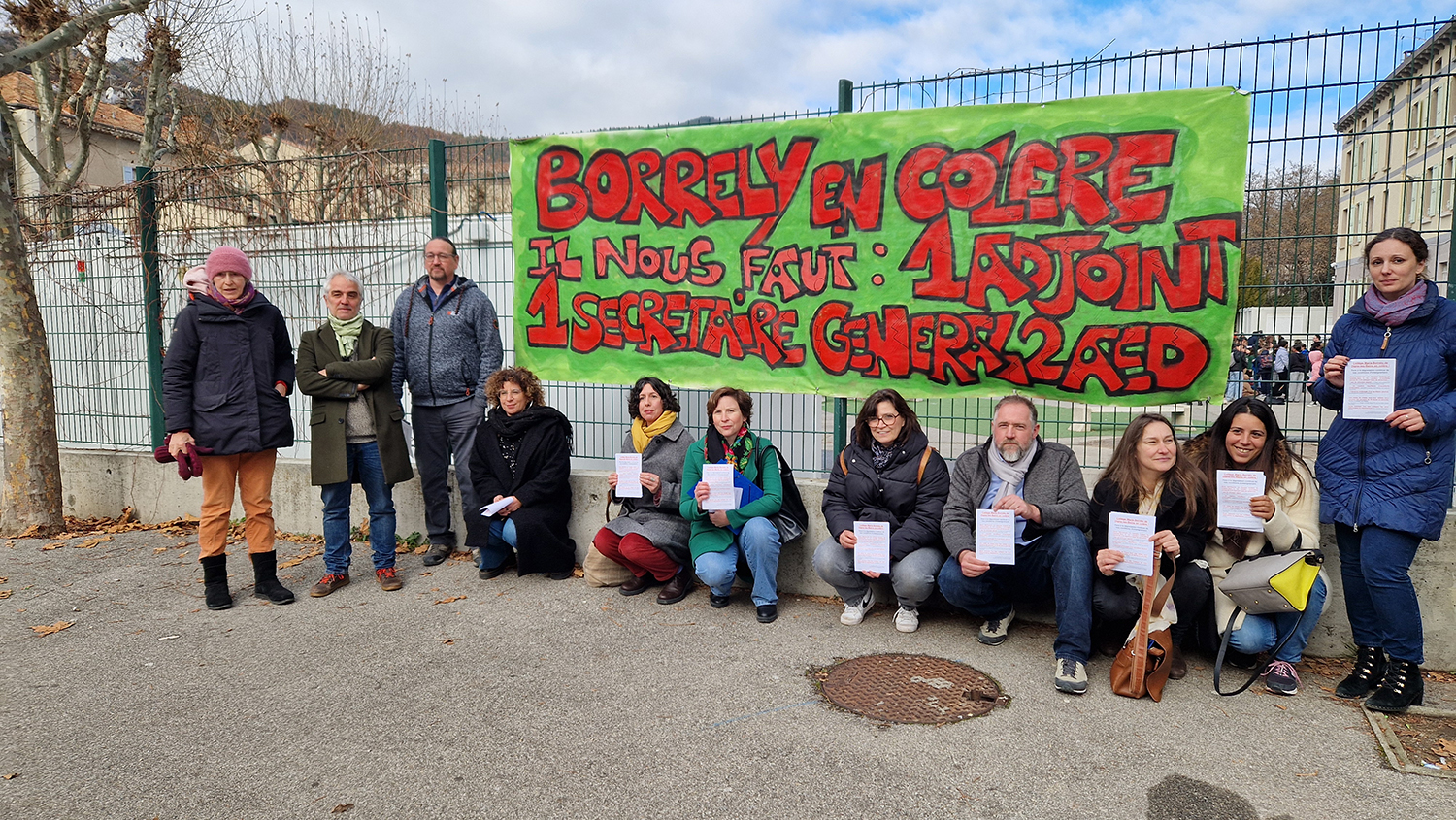 La tension monte au collège Maria Borrély !