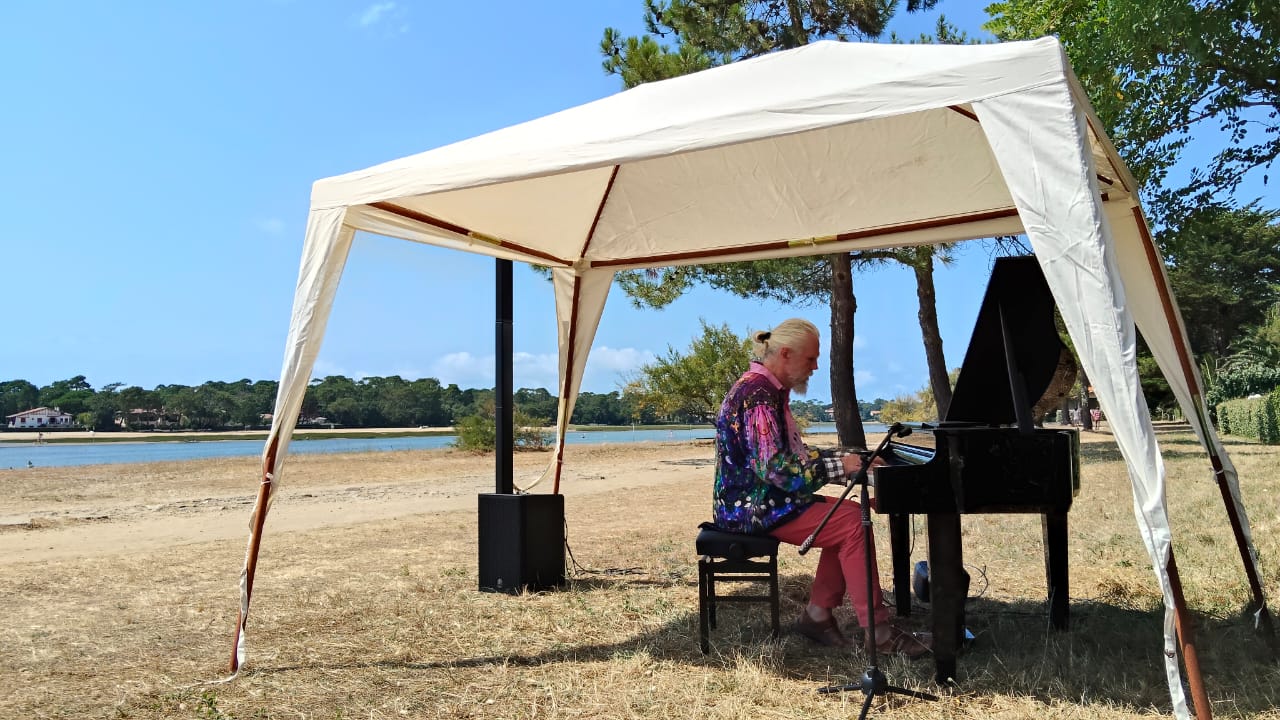 Concert piano à queue dans l’église d’Aubignosc