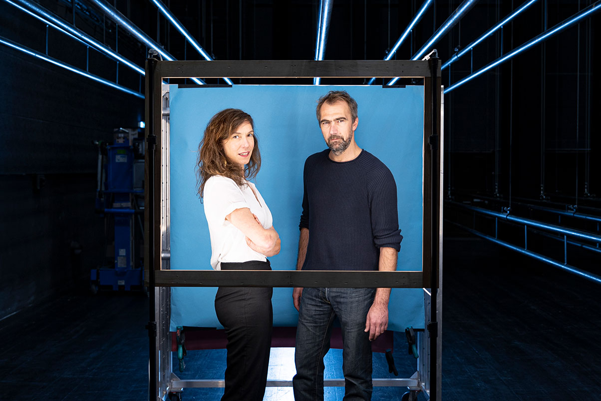 Camille Trouvé et Brice Berthoud - photographie Arnaud Bertereau