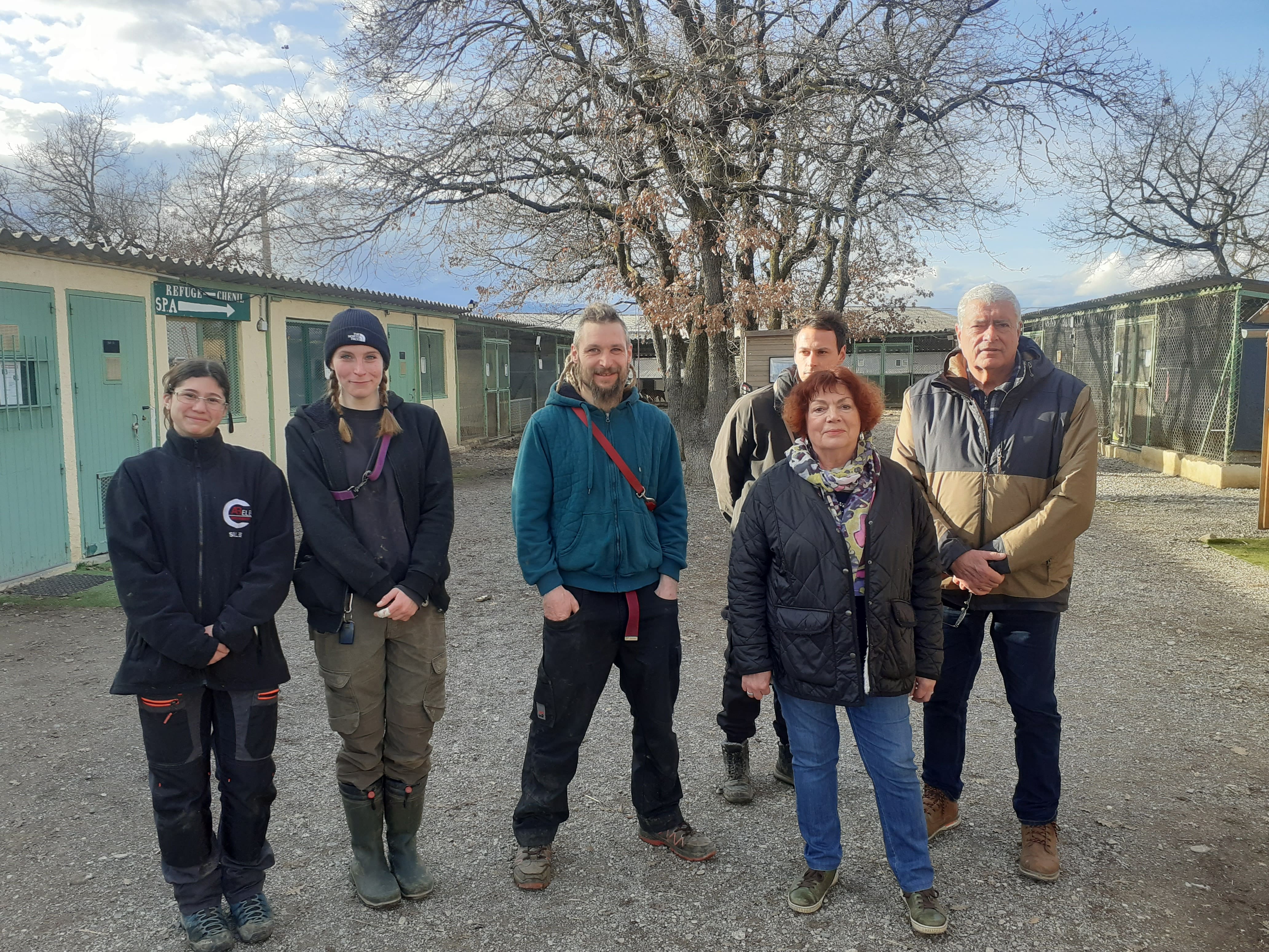 Visite au Refuge Canin de Sisteron