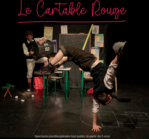 La compagnie Dune  présente "le cartable rouge" au Divadlo ! 