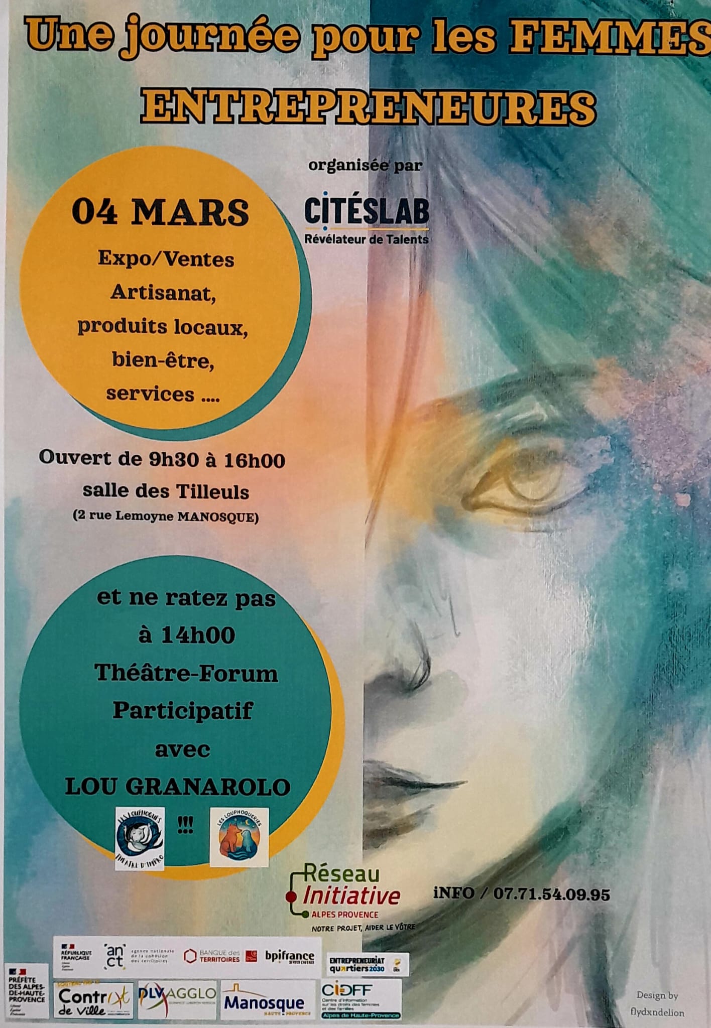  #02 Cités Lab - Reseau initiative Alpes provence : Une journée pour les femmes entrepreneures