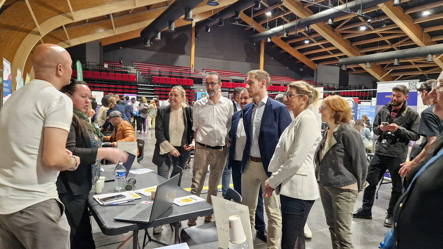 Des demandeurs d'emploi un peu moins nombreux au Forum pour l'emploi : en cause, la hausse du gasoil !