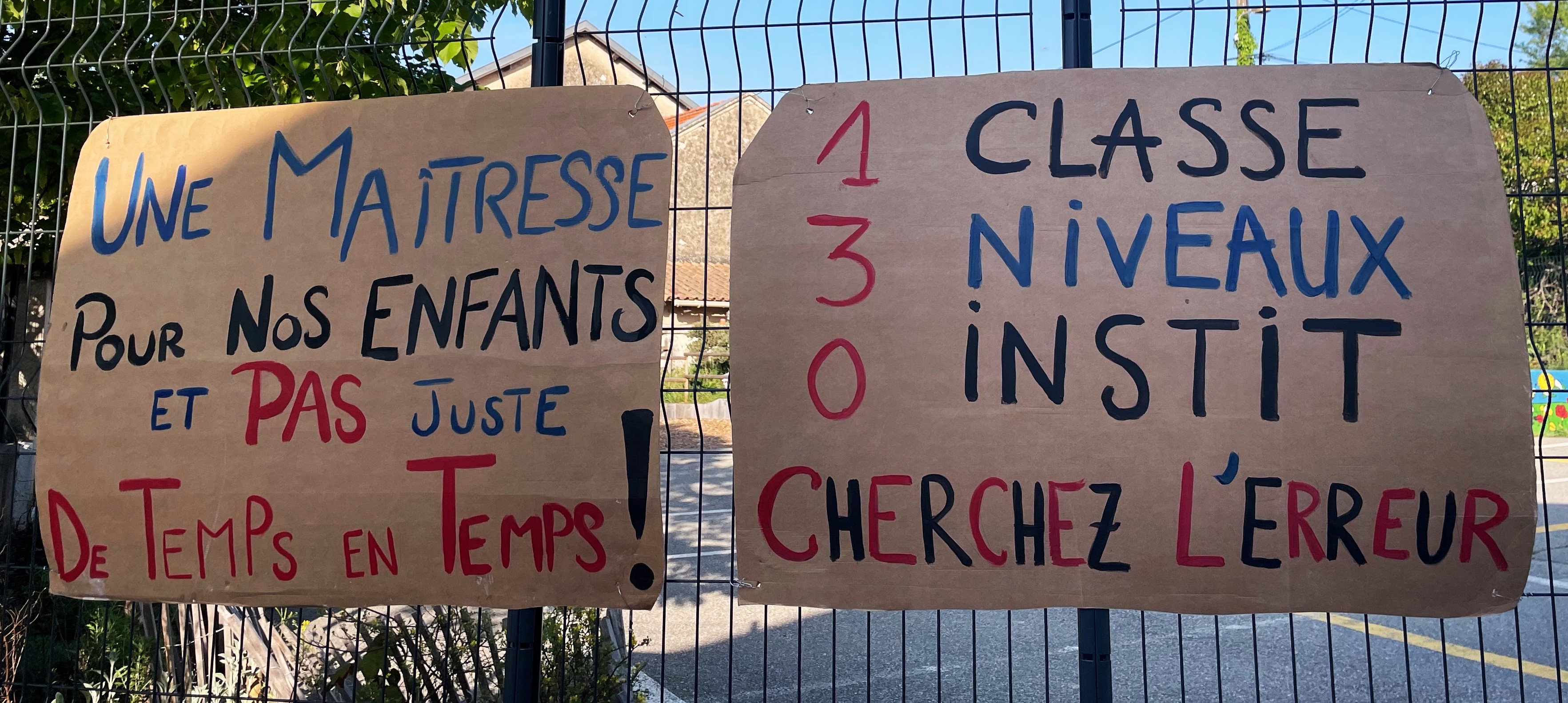 Reillanne : Les parents d'élèves se mobilisent !