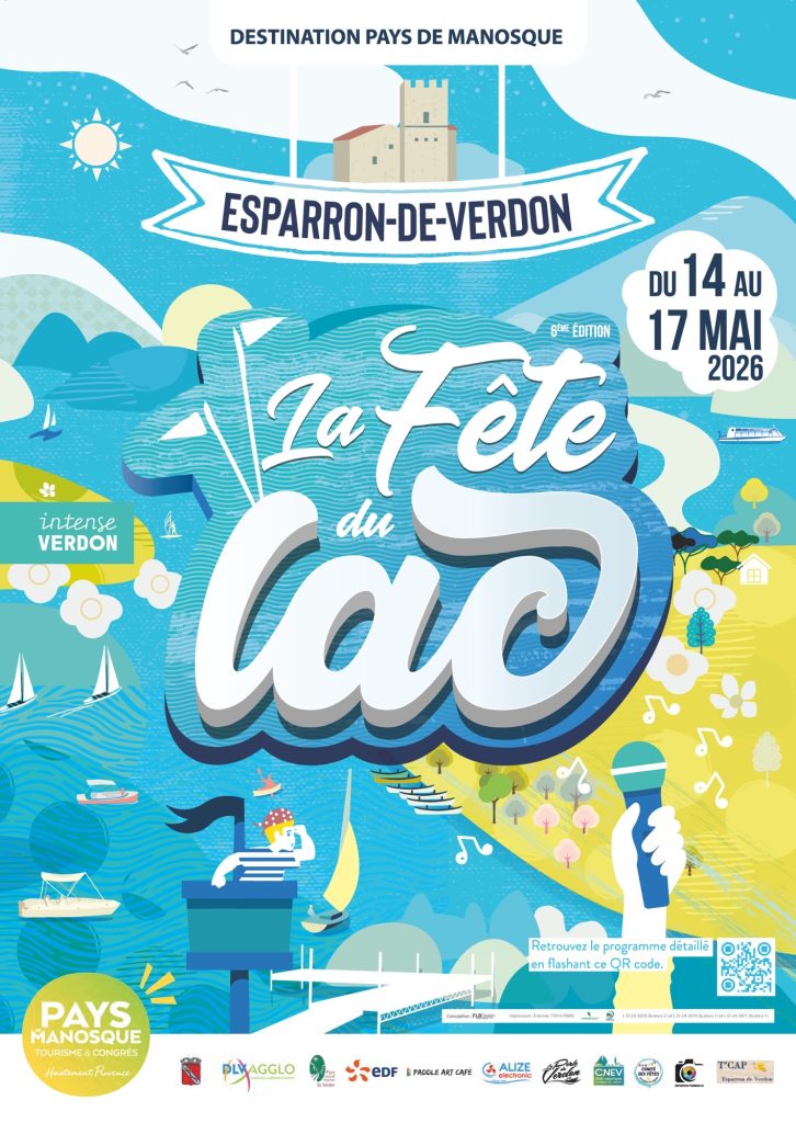 LA FÊTE DU LAC A ESPARRON-DE-VERDON DU 14 MAI AU 17 MAI 2026