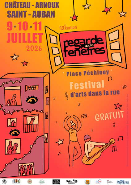 Place aux arts dans les rues de Saint-Auban les 9, 10 et 11 juillet 2026