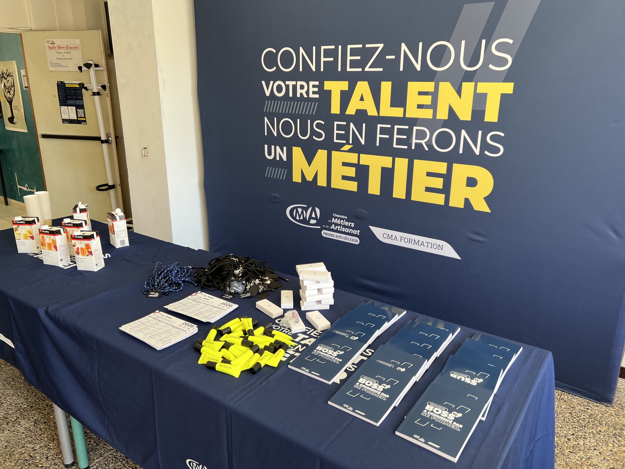 CMA Formation Digne accueille de futurs apprentis pour la Journée de l'Alternance 2026