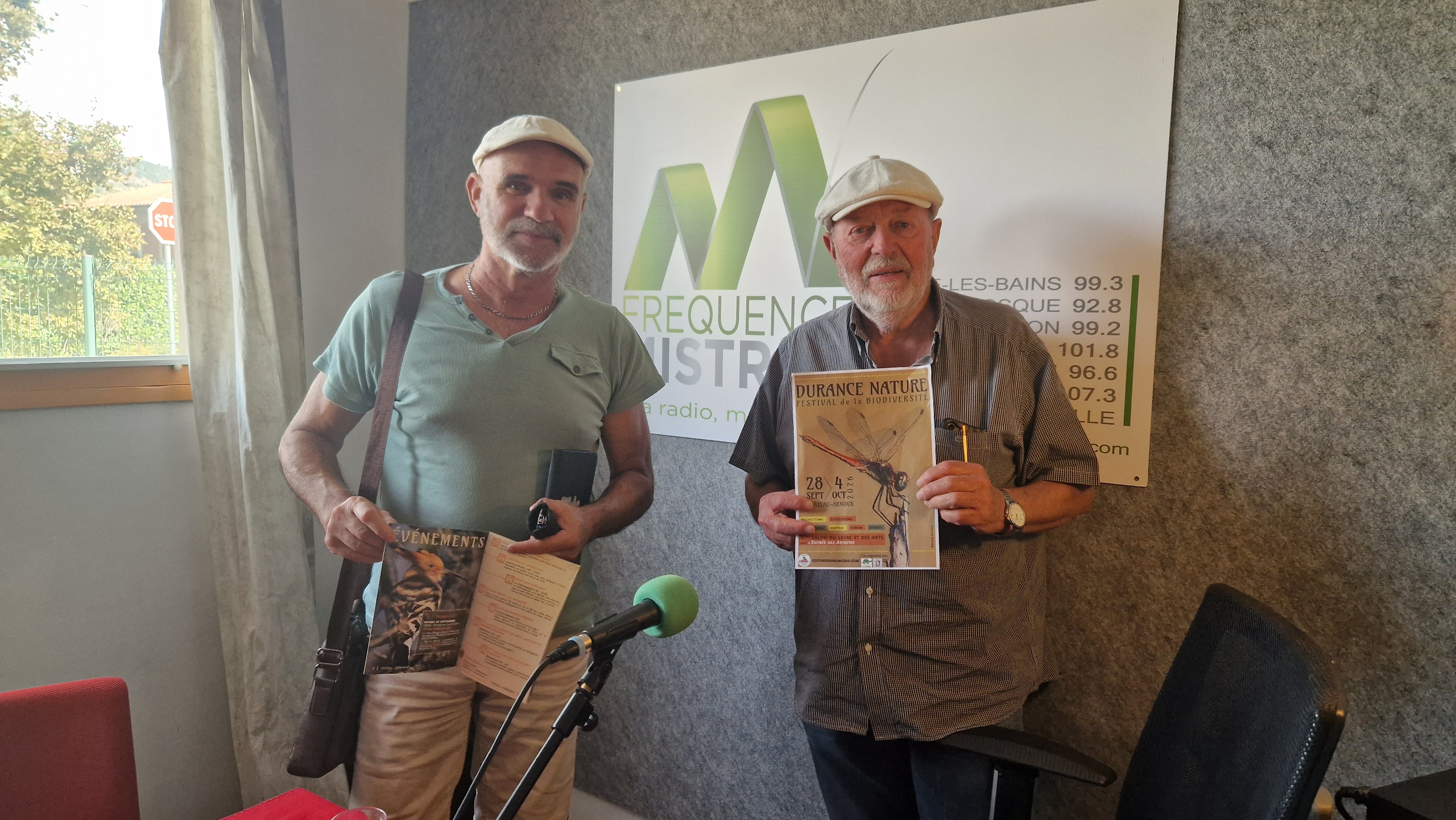 Marc Linares et Daniel Madeleine (Mado)