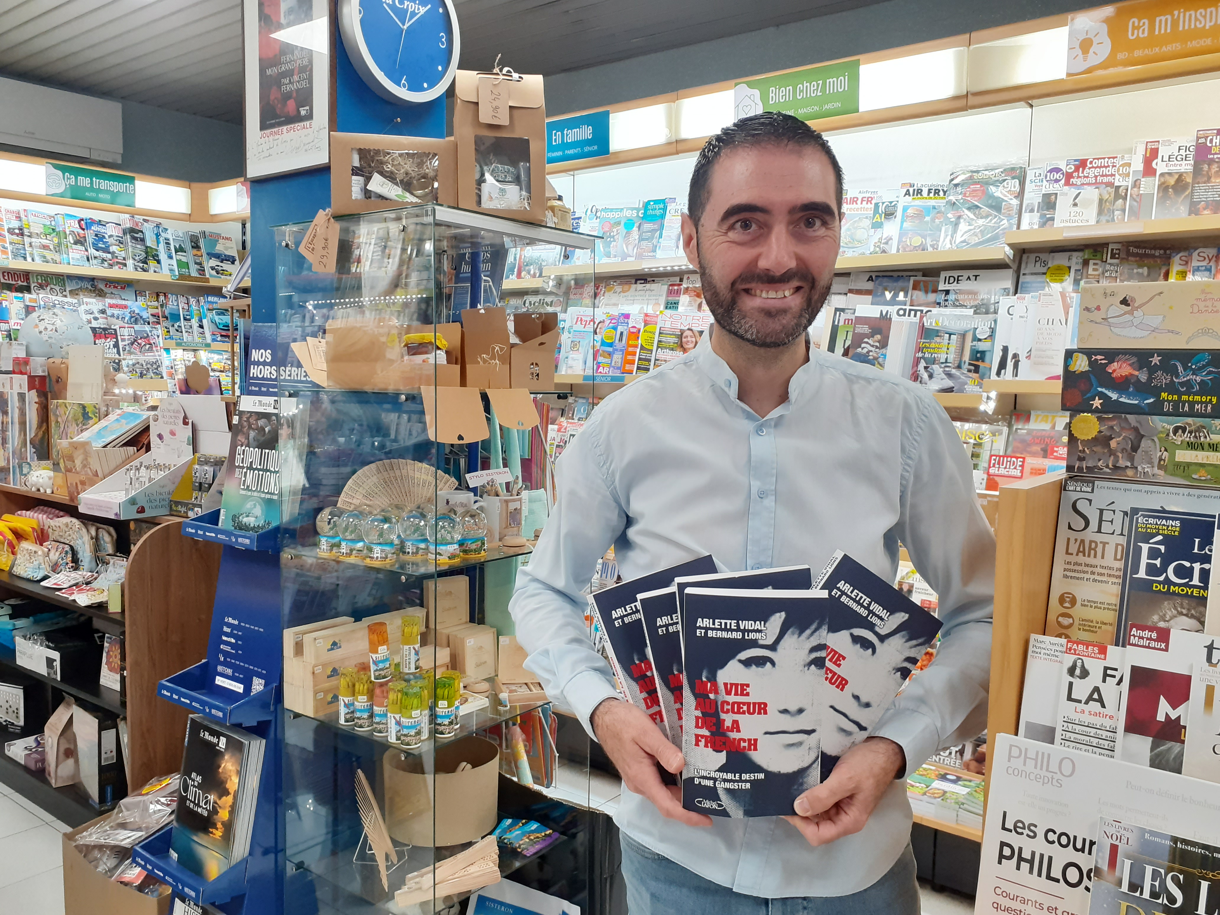  « Ma vie au cœur de la French » avant première à la Maison de la Presse en visite à  à Prap-loup
