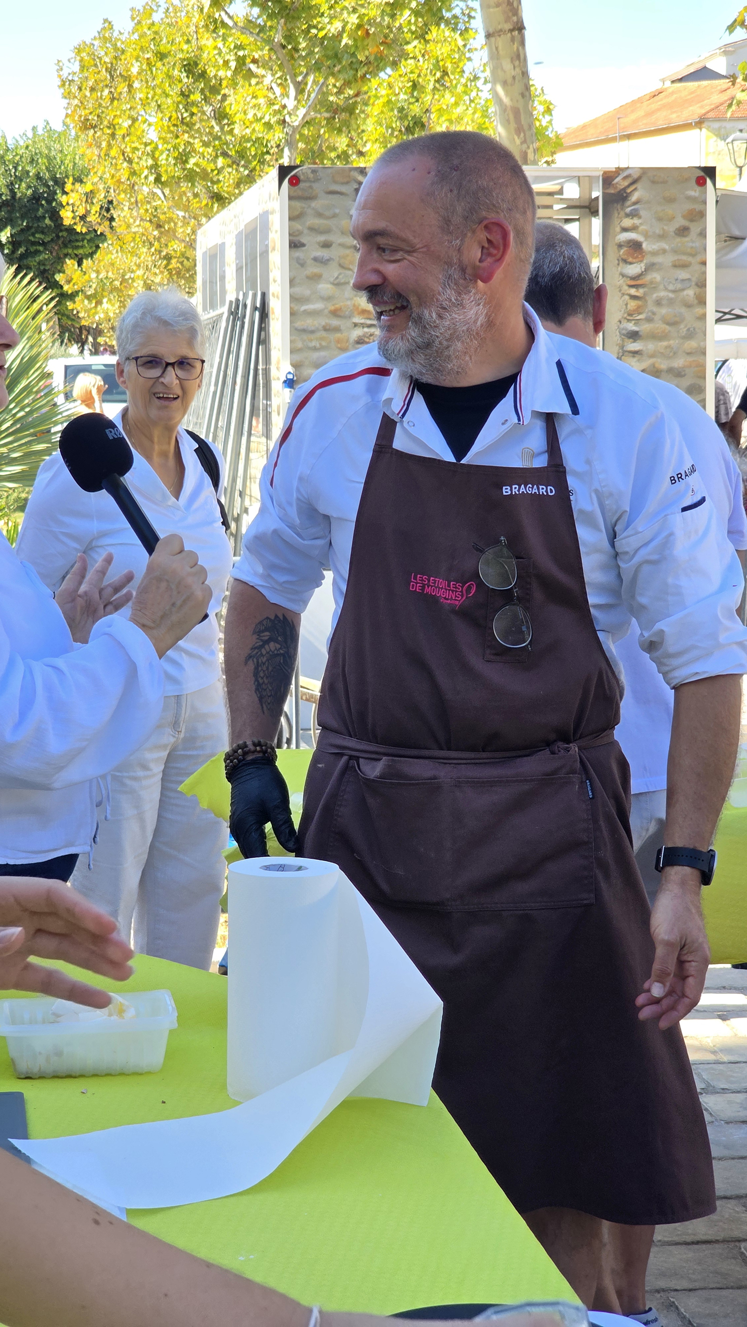 Le chef Frédéric Payan présent pour la 2ème fois à la journée Pistache Amande Olive