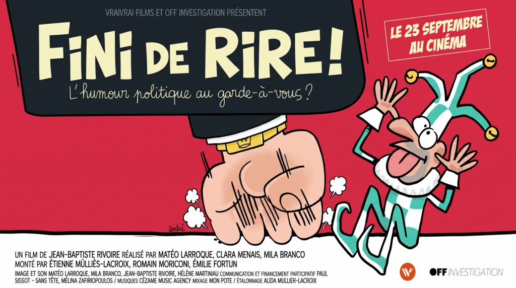L’humour en liberté surveillée, "Fini de rire!" le documentaire à ne pas manquer!