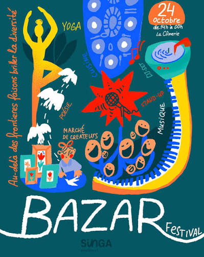 Rencontre, partage et diversité, Singa donne rendez-vous à La Comerie pour le Bazar Festival! 