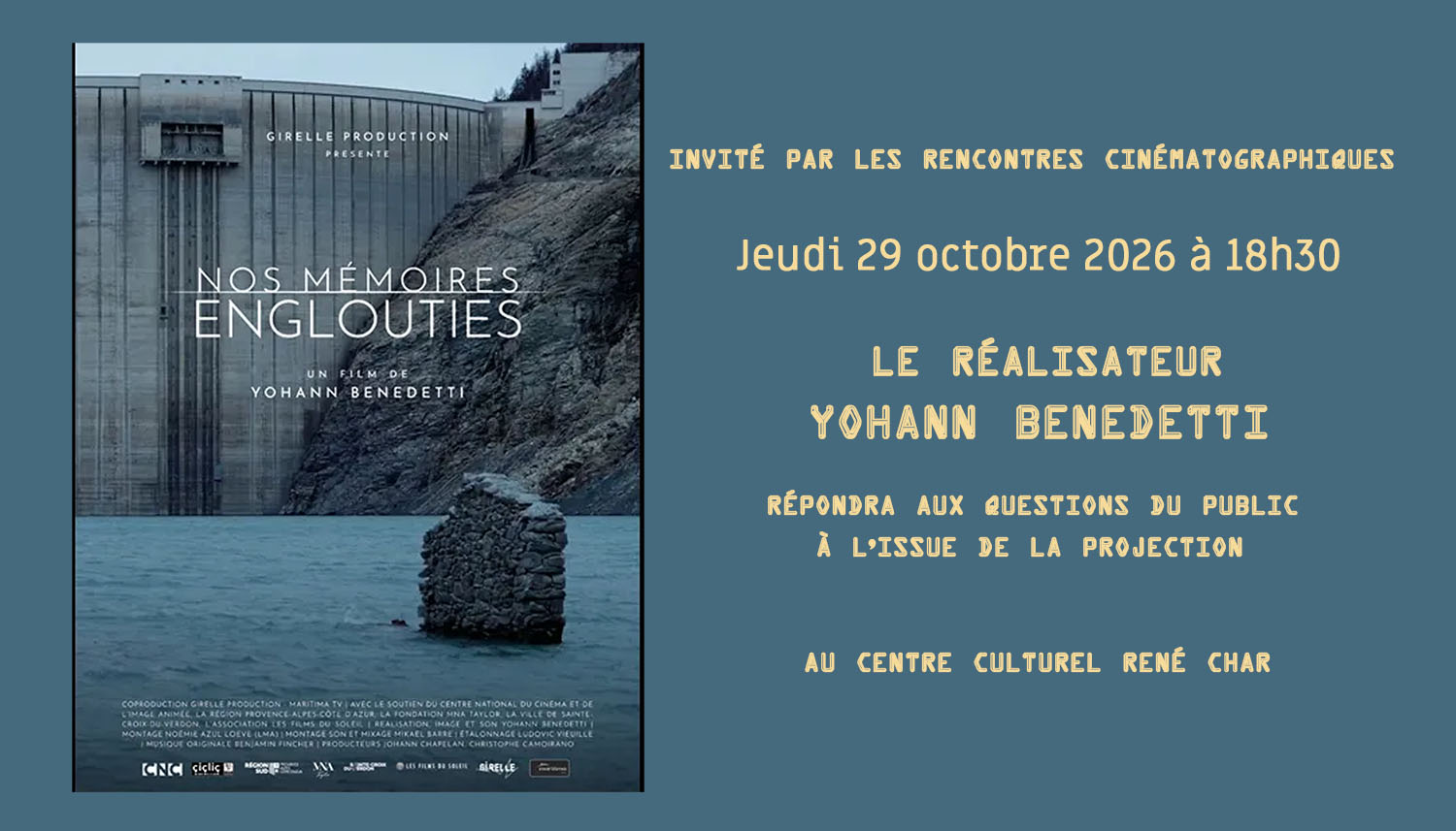 Nos mémoires englouties : un documentaire de Yohann Benedetti
