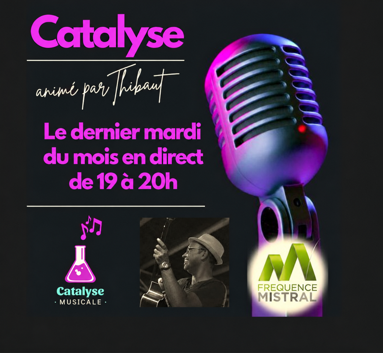 Catalyse Saison 5 sur Fréquence Mistral Digne