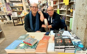 Riez, signatures à la librairie jaubert