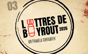 # 03 Le mot « calme » - Lettres de Beyrouth - Carnet de guerre, 2026 