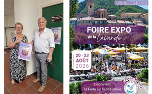 A Digne-les-Bains : la Bulgarie invitée d'honneur de la Foire de la Lavande du 20 au 23 août 2026