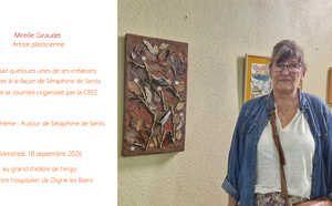 De belles découvertes lors de la journée autour de Séraphine de Senlis au Centre hospitalier de Digne