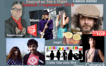 Emission Spéciale et musicale pour le Festival au Top de ce Samedi 3 septembre 2016 au Parc Louis Jouvet à Digne-les-Bains