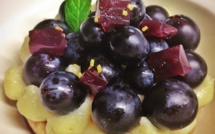 Crousti crémeux aux raisins
