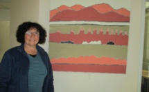 Anne Carlier expose ses peintures dans nos studios manosquins