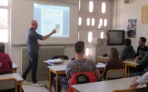 Chef d’entreprise et prof d’un jour !