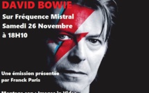 Franck Paris va célébrer David Bowie sur notre antenne samedi !
