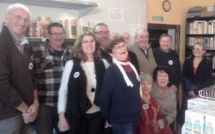 Première distribution de repas pour les Restos du Cœur à Riez