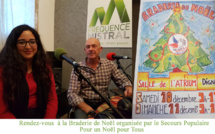 La braderie du secours populaire ce samedi 10 décembre à l'atrium pour offrir un Noël à tous les enfants