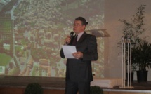 Les vœux de Bruno Poissonnier à Sainte-Tulle