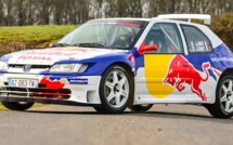 Sébastien Loeb dans la course sur le rallye de Haute-Provence