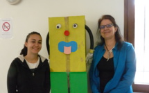 le tri sélectif se transforme en geste créatif à saint auban