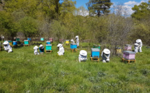 Une bergère d’abeilles a accueilli un public familial au Brusquet 