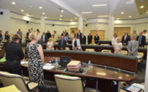 Beaucoup d'émotion au Conseil Départemental