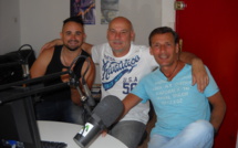 « nicky larson » chante avec les « daltons » à Sisteron :