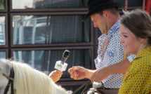 A Maugio dans l’Hérault le public est toujours séduit par la tradition de la fête votive