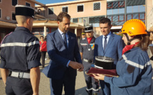 Un ministre présent pour la passation de commandement au centre de secours de Digne !