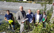 Les travaux d’aménagement des 4 seuils sur la Bléone ont débuté