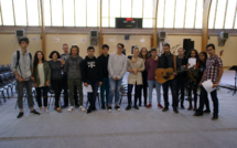 Des lycéens auteurs, compositeurs, interprètes le temps d'un concert