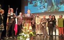 Première cérémonie des vœux pour Gérard Avril