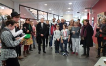 Des élèves dignois exposent leurs travaux artistiques