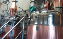 Un alambic tout neuf, tout beau à Forcalquier !