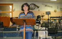 Soirée western pour les touristes des Alpes à Sisteron