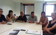 Forcalquier a accueilli la députée Fontaine-Domeizel