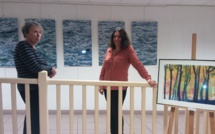 La médiathèque d’Herbès accueille les œuvres de l’artothèque