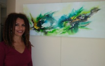 Rosario D'Espinay-Saint-Luc ouvre les portes de son atelier 