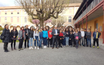 Des élèves italiens en séjour dans le 04