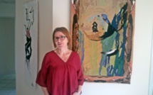 Sous les doigts de Valérie Vatan, les peintures font tapisseries