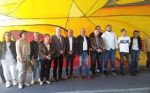 Le graff du pont de la rue d’en-dessous a été inauguré